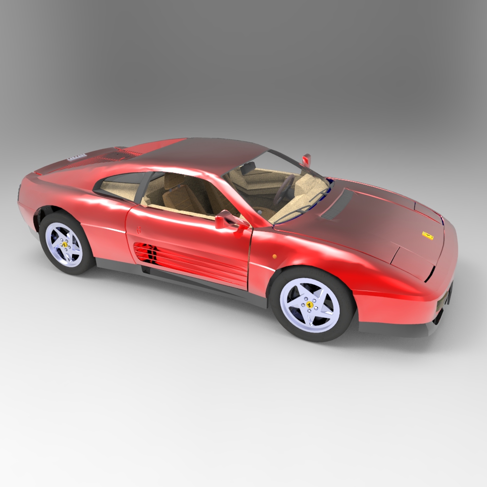 Ferrari 348T (for 3D Studio Max) by N/A