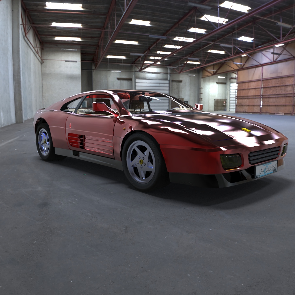 Ferrari 348T (for 3D Studio Max) by N/A