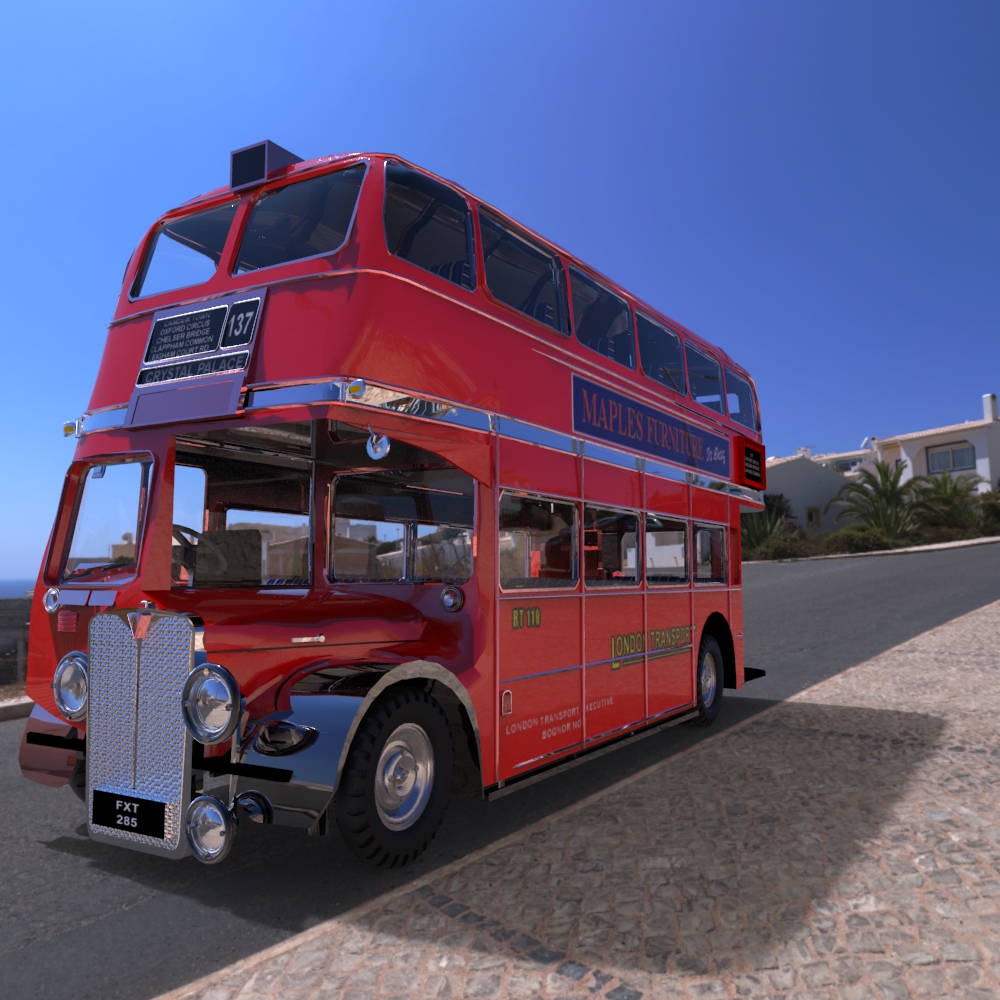 Bus AEC London  for 3D Studio Max by N/A