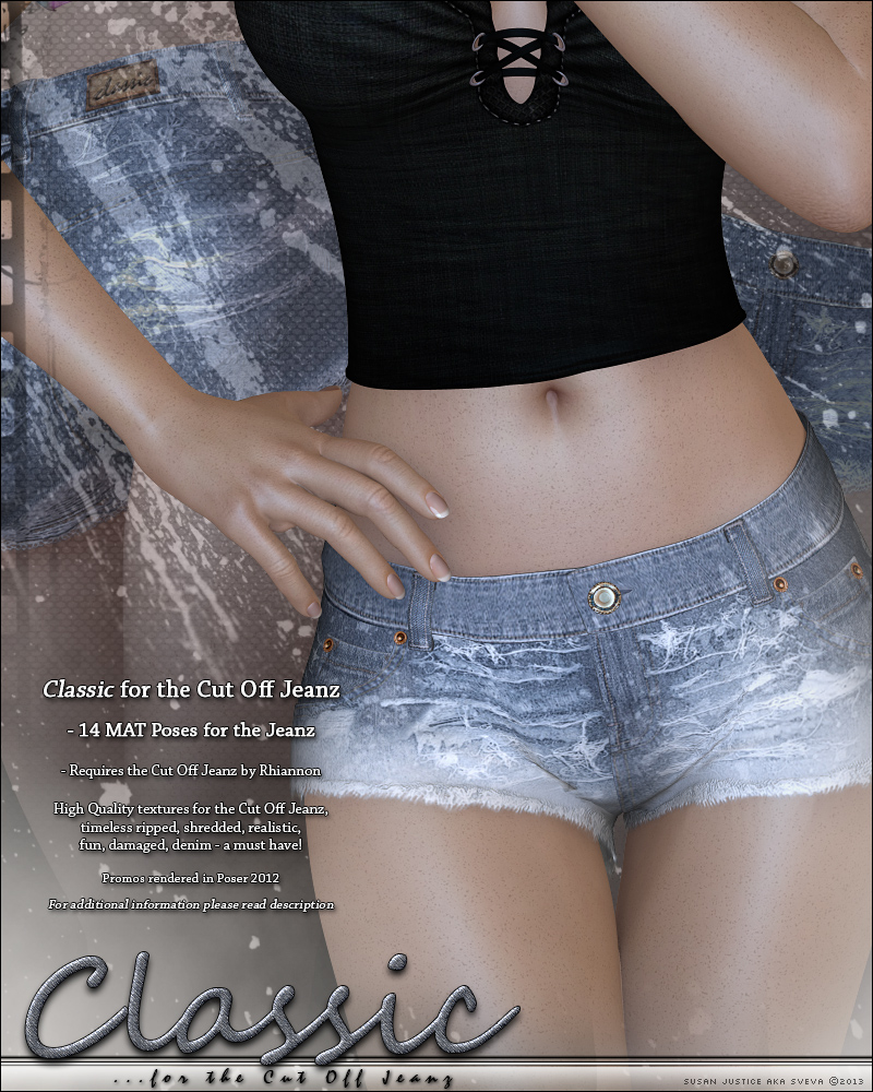 Classic Cut Off Jeanz by N/A