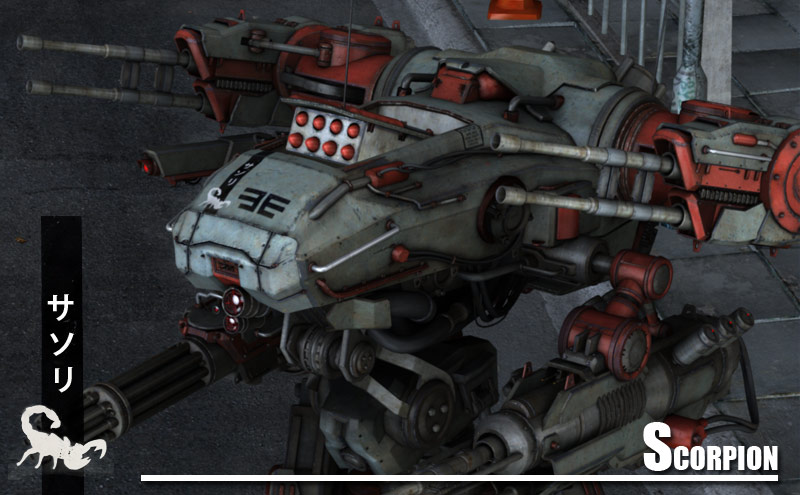 Scorpion for the MECH 2012 Enforcer by Stonemason by N/A