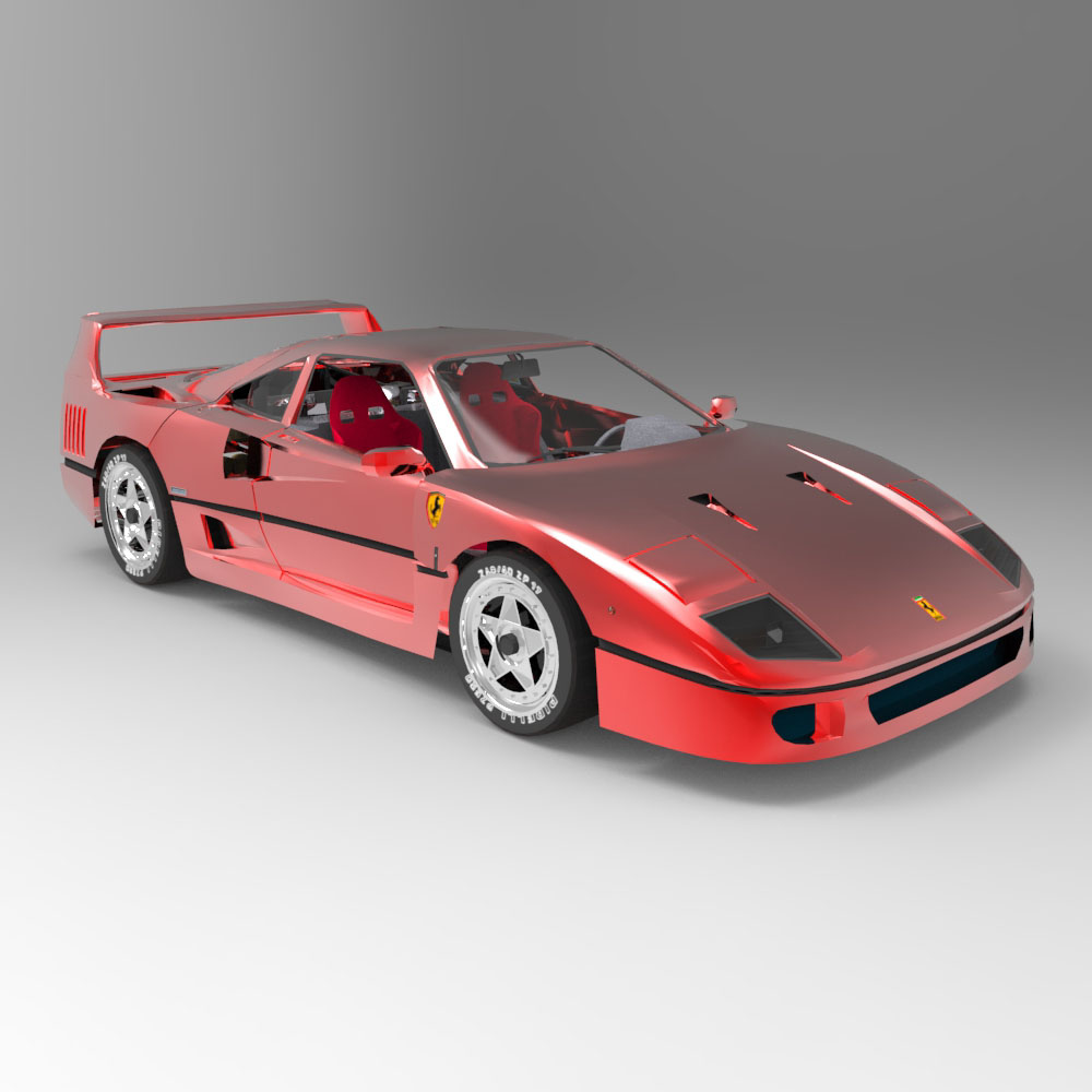 Ferrari F-40 (for 3D Studio Max) by N/A