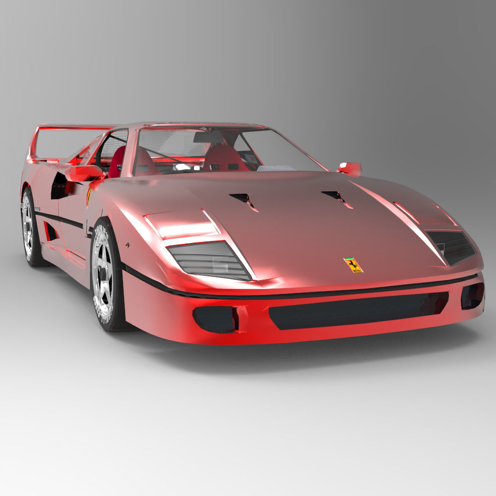 Ferrari F-40 (for 3D Studio Max) by N/A