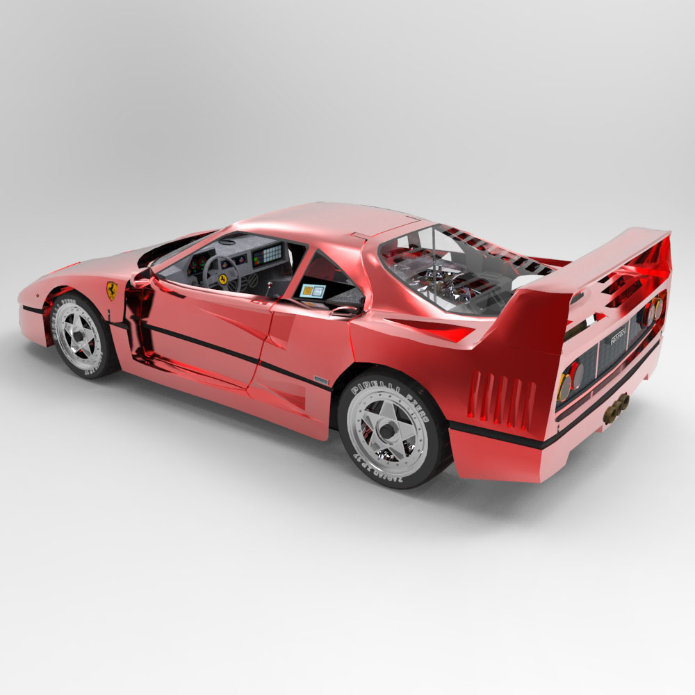Ferrari F-40 (for 3D Studio Max) by N/A