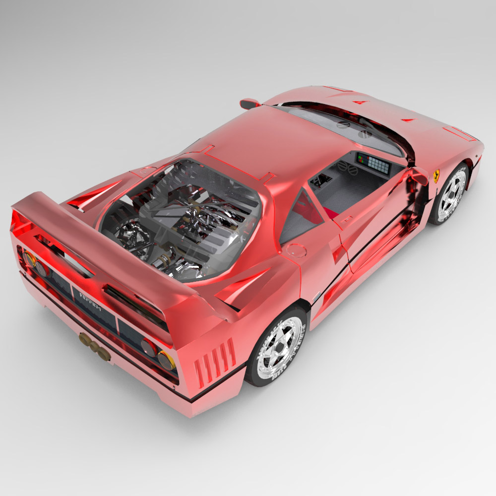 Ferrari F-40 (for 3D Studio Max) by N/A