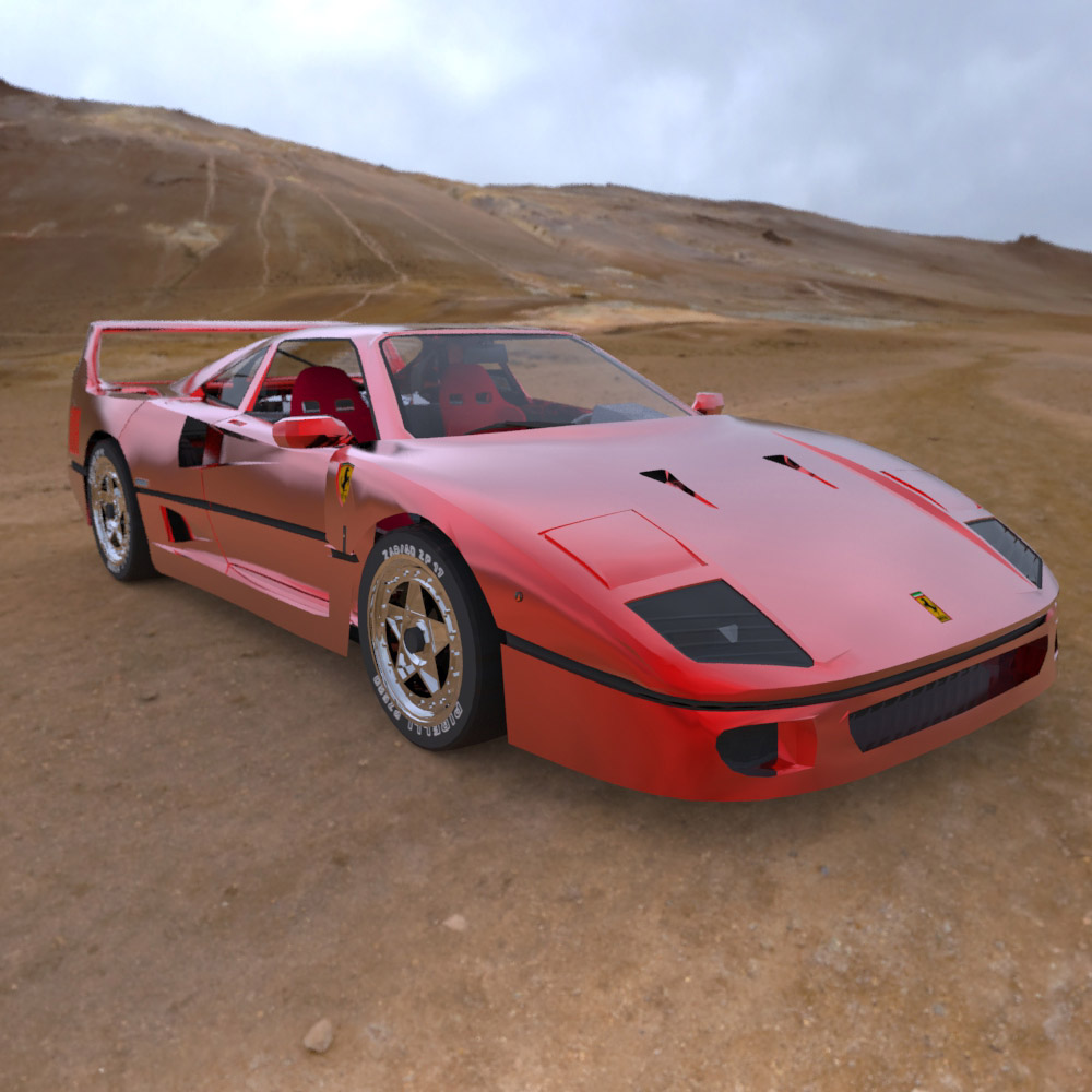 Ferrari F-40 (for 3D Studio Max) by N/A
