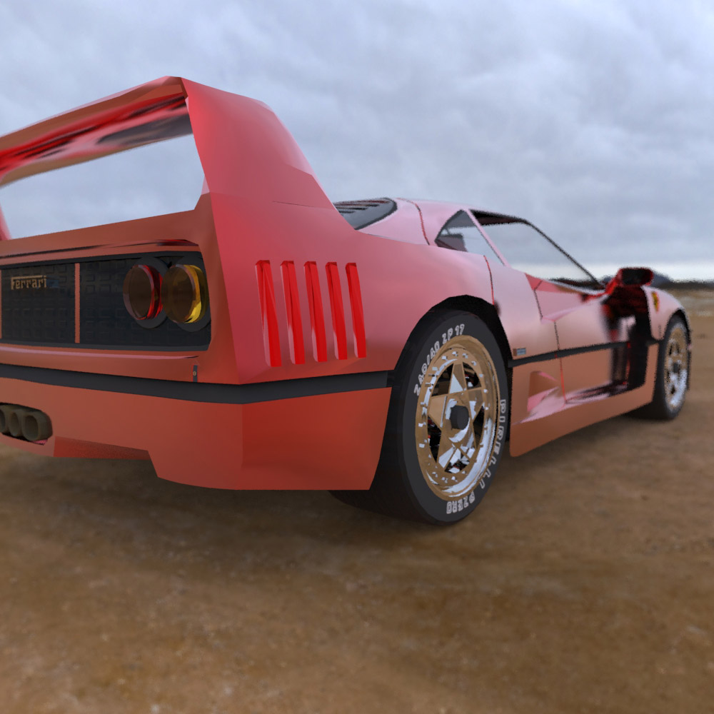 Ferrari F-40 (for 3D Studio Max) by N/A