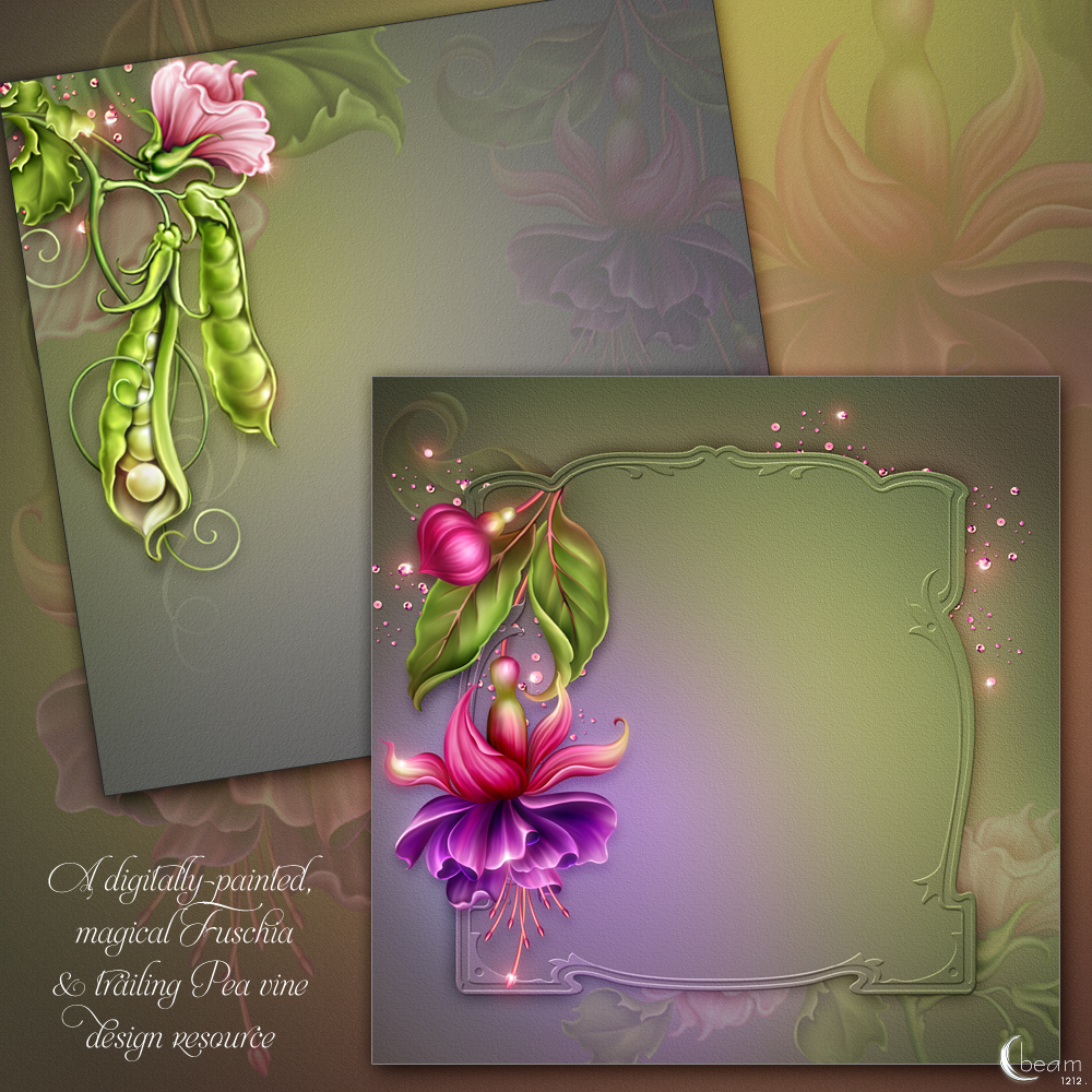 Moonbeam's Fuchsia Pea by N/A