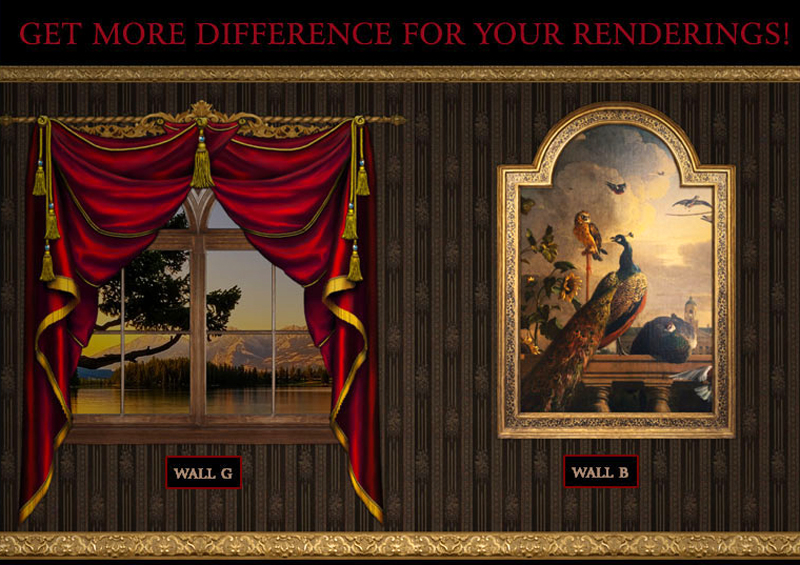 Add-on textures for Montespan Bedroom by N/A