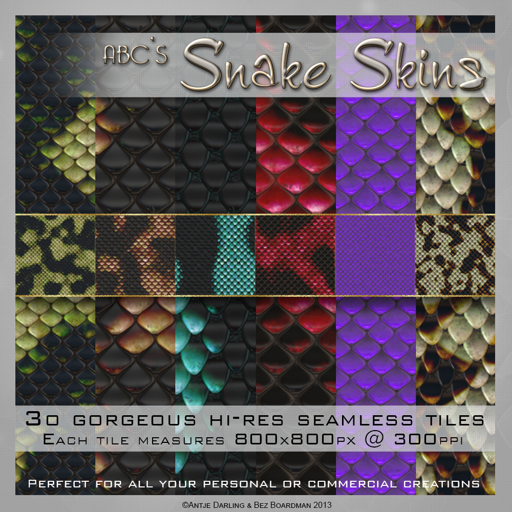 ABC's Snake Skins by N/A