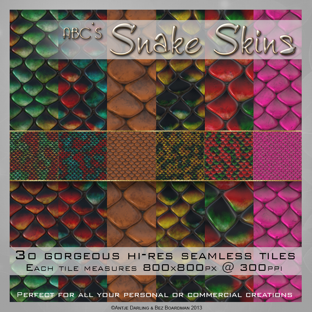 ABC's Snake Skins by N/A