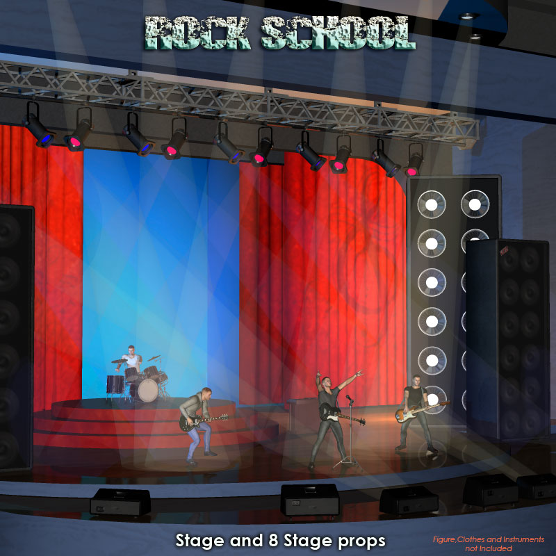 Rock School Stage by N/A