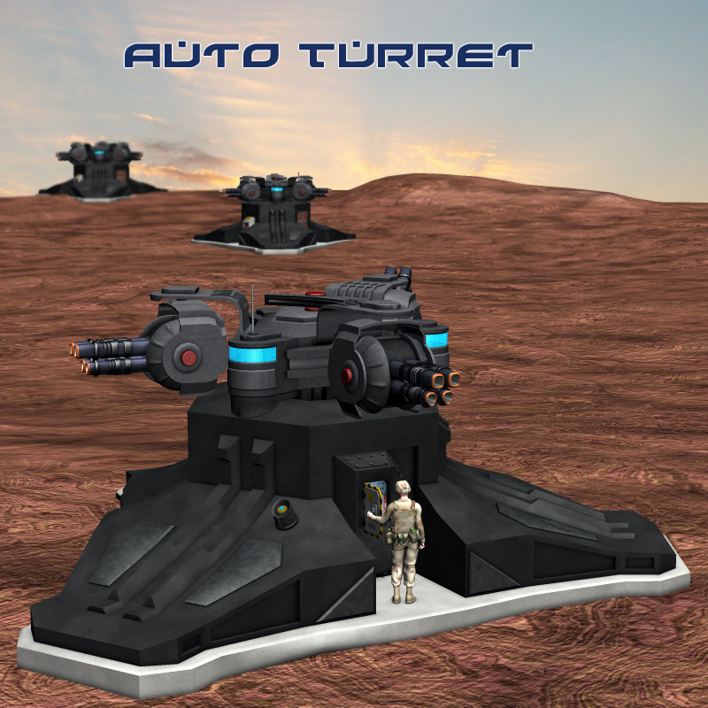 SciFi Auto Turret by N/A