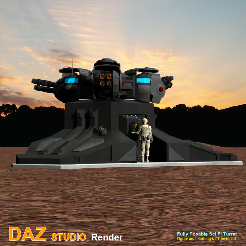 SciFi Auto Turret by N/A