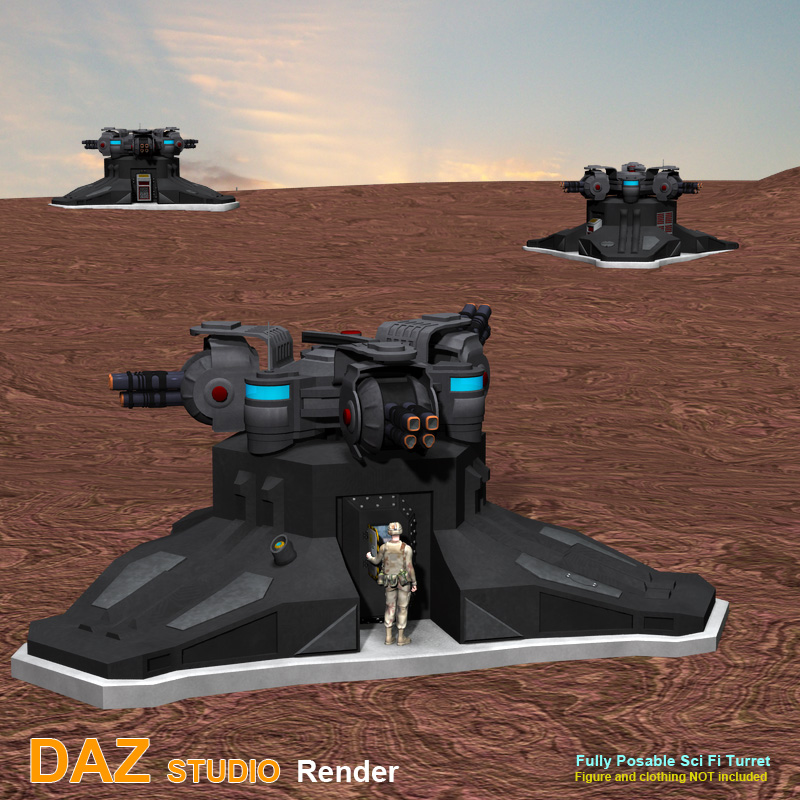 SciFi Auto Turret by N/A