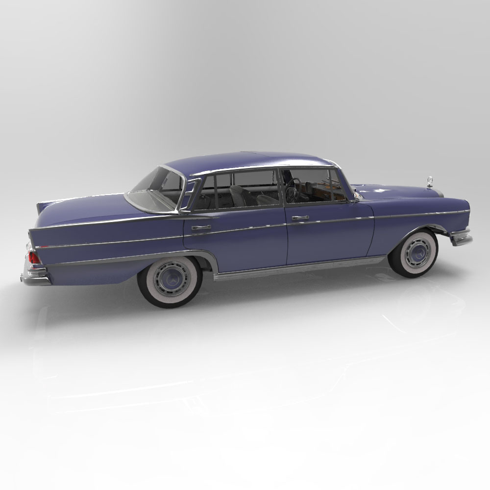 Mercedes 300 SE (for 3D Studio Max) by N/A