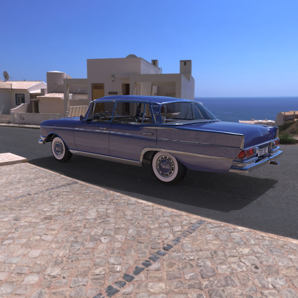 Mercedes 300 SE (for 3D Studio Max) by N/A