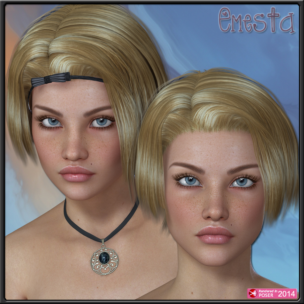 Emesta Hair for V4 and G1 by N/A
