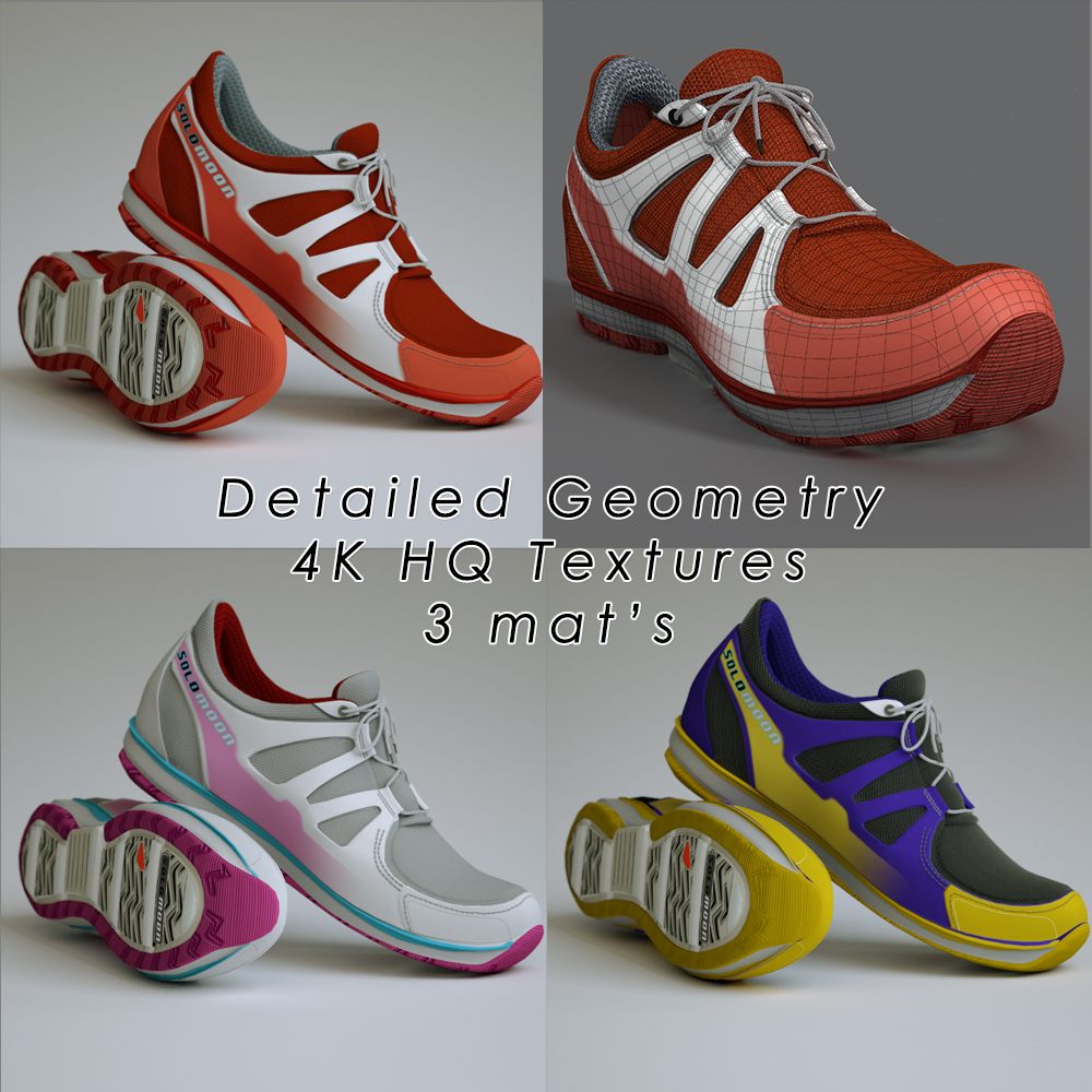 Slide3D Sneakers by N/A