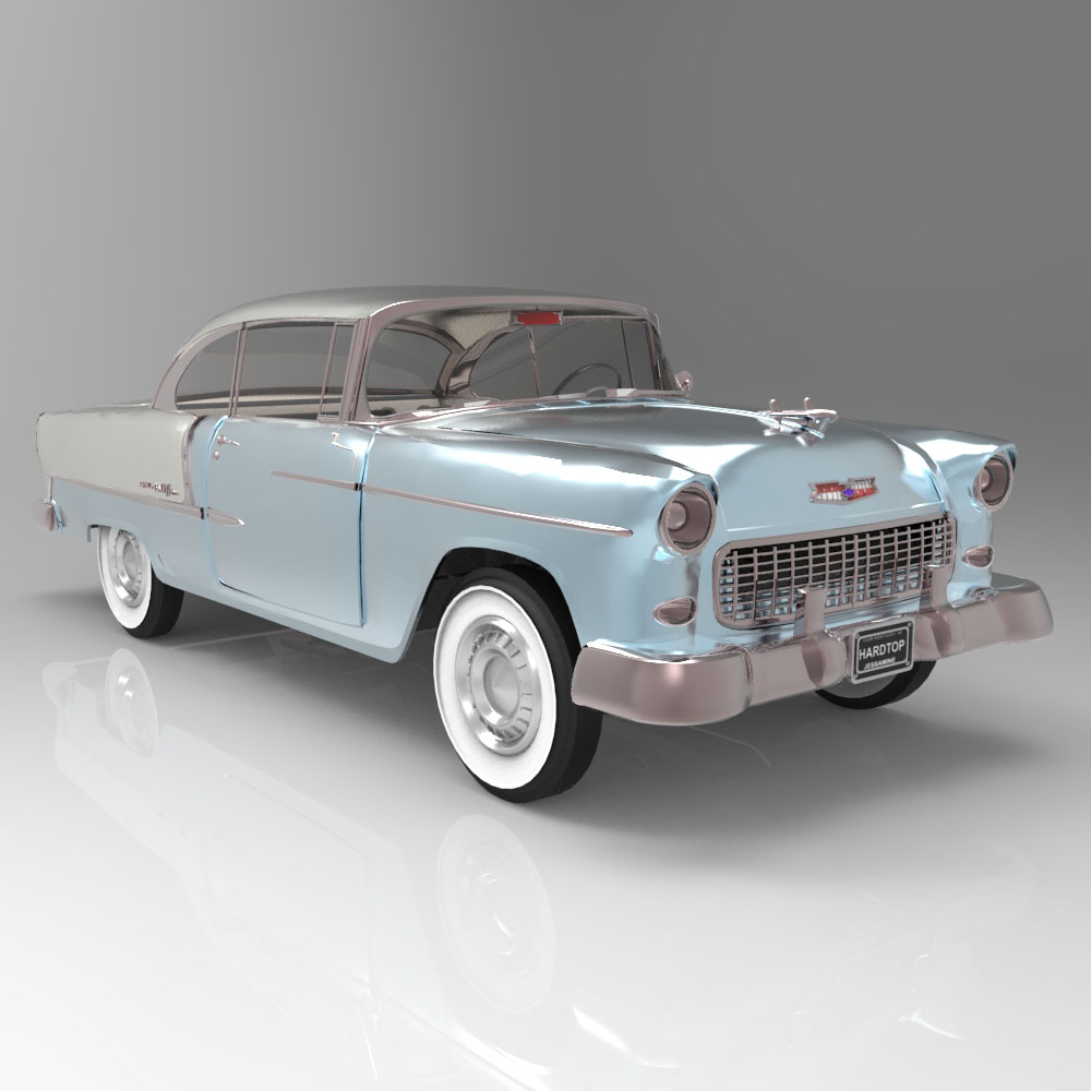 Chevrolet Bel Air 1955 (for 3D Studio Max) by N/A