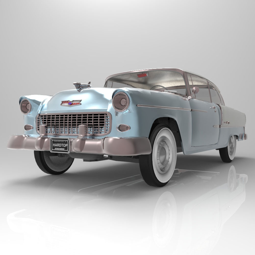 Chevrolet Bel Air 1955 (for 3D Studio Max) by N/A