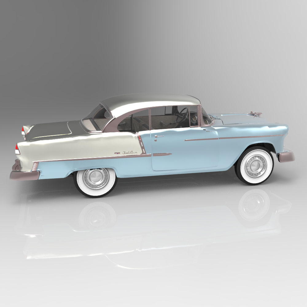 Chevrolet Bel Air 1955 (for 3D Studio Max) by N/A