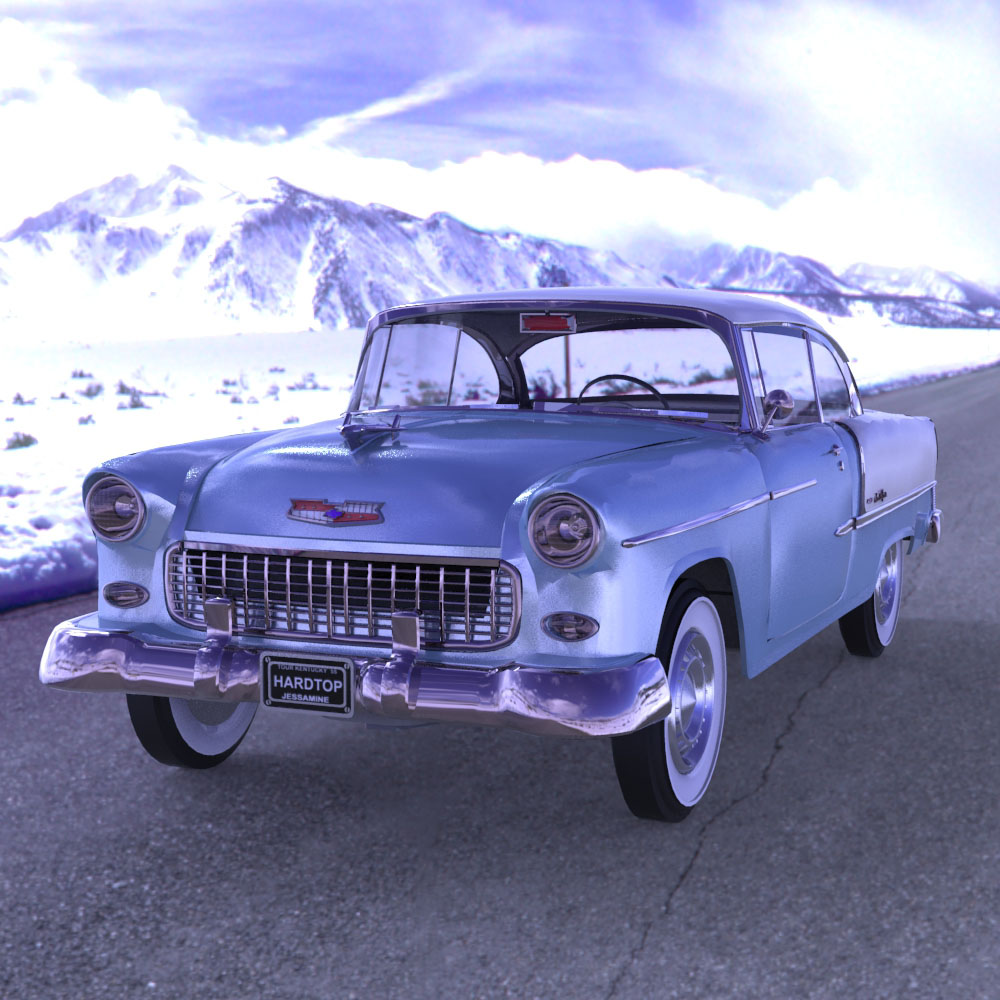 Chevrolet Bel Air 1955 (for 3D Studio Max) by N/A
