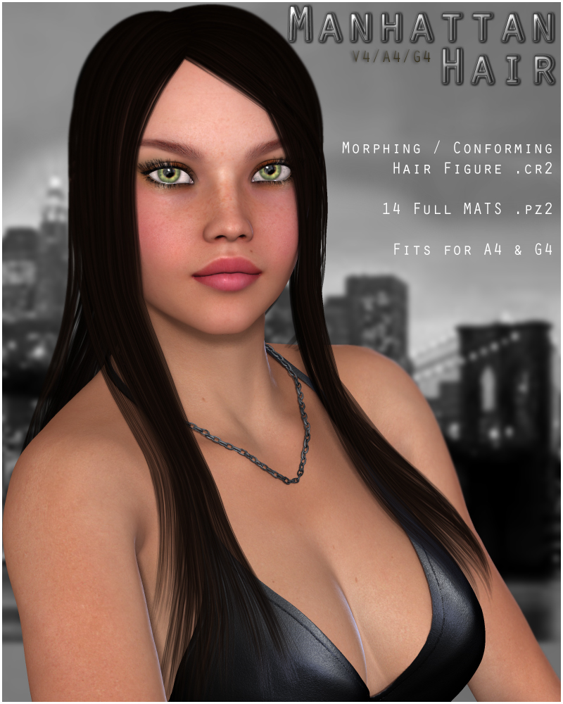 Manhattan Hair V4-A4-G4 by N/A