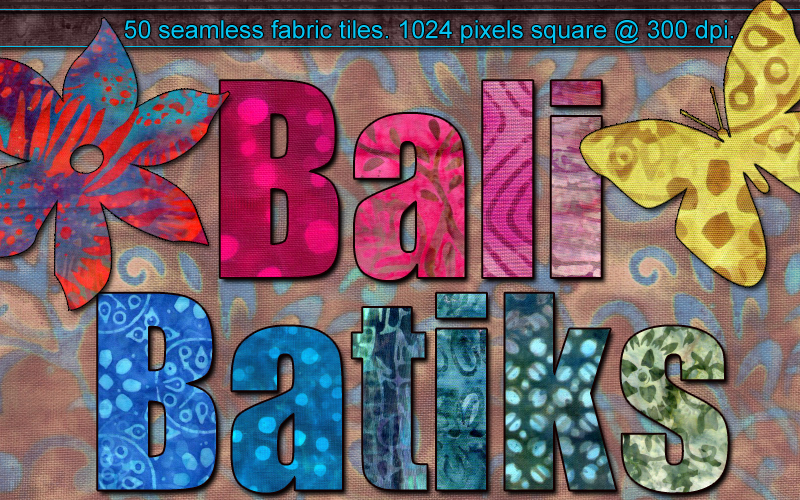 Bali Batiks by N/A