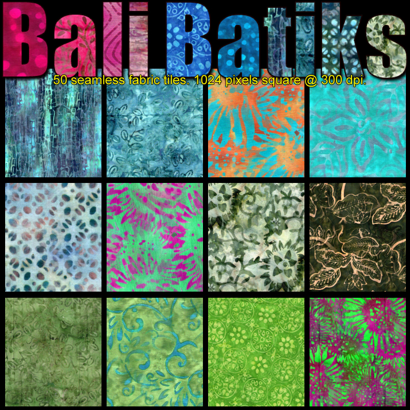 Bali Batiks by N/A