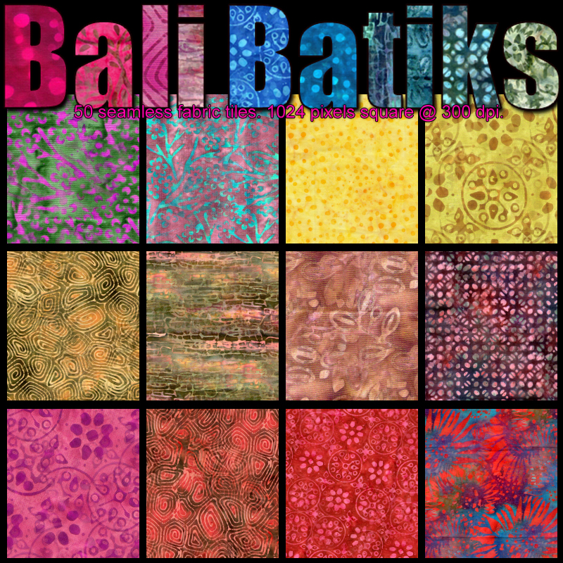 Bali Batiks by N/A