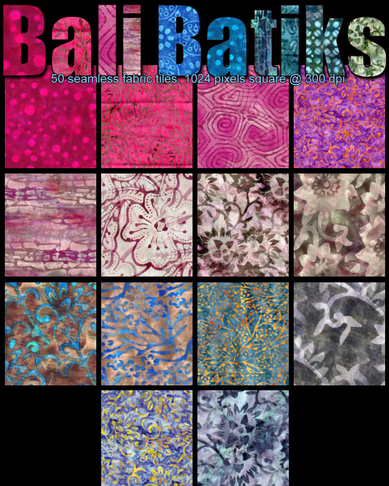Bali Batiks by N/A