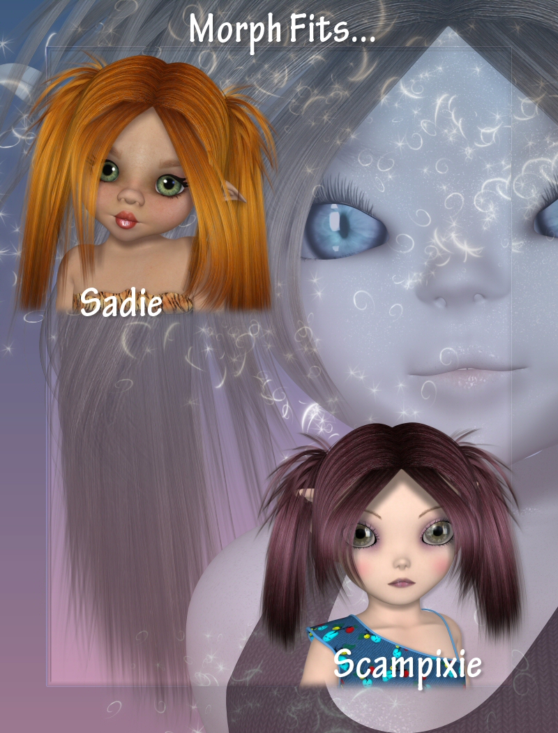 Toon Salon Hair Series-1 by N/A