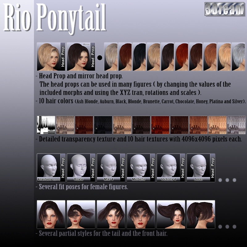 Rio Ponytail by N/A