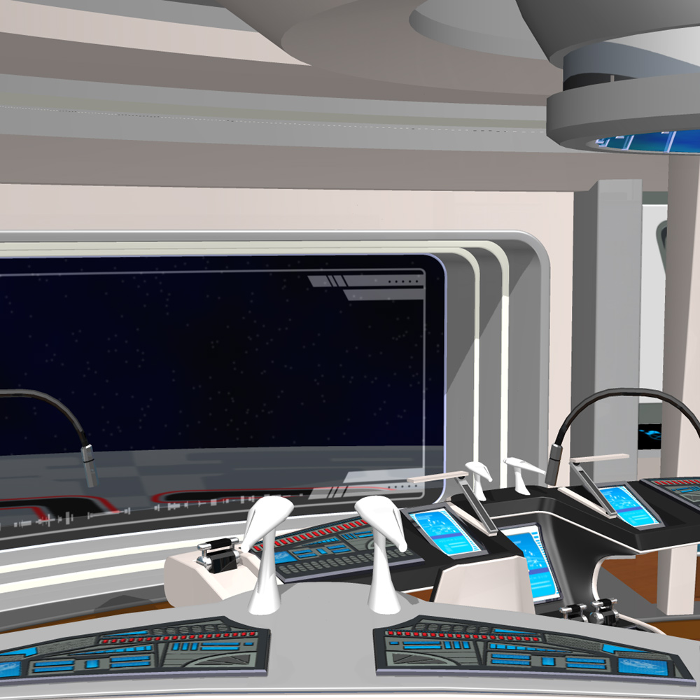 Starship Bridge XI (for Poser) by N/A