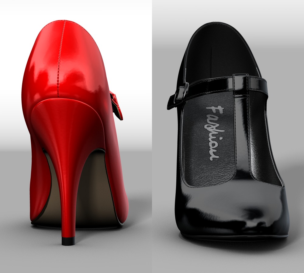 T-Strap Pumps by N/A