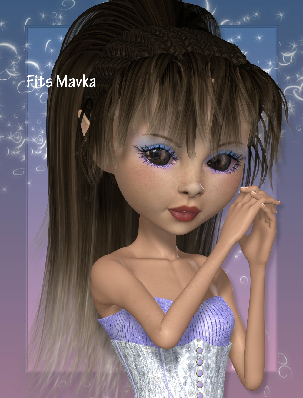 Toon Salon Hair Series-2 by N/A