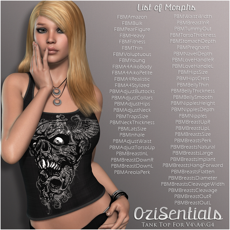 OziSentials: Tank Top for V4A4G4 by N/A