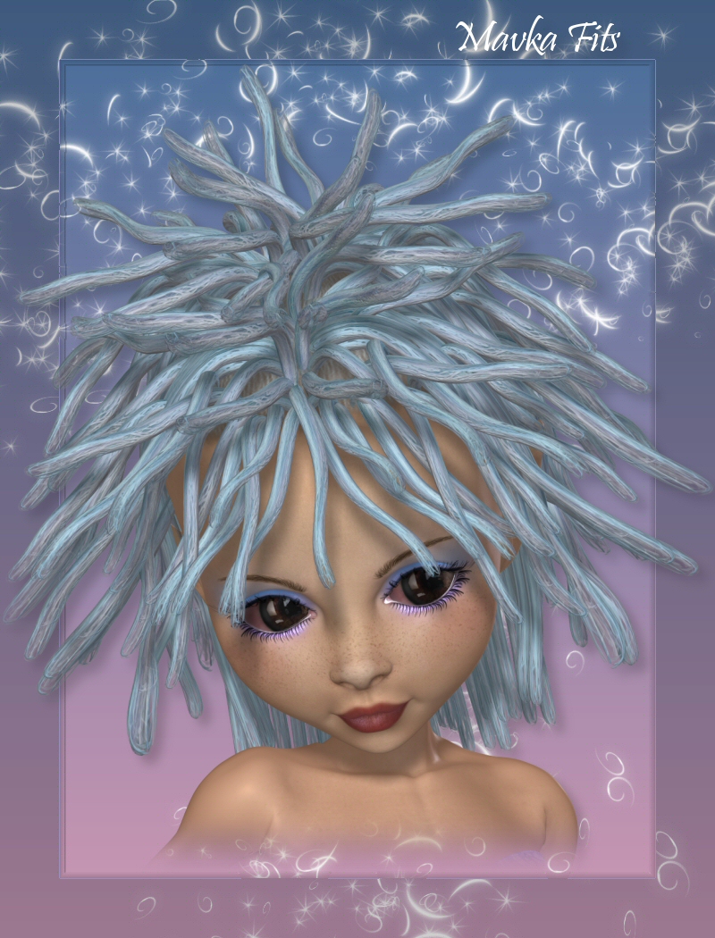 Toon Salon Hair Series 3 by N/A