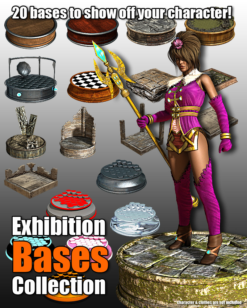 Exhibition Bases Collection by N/A