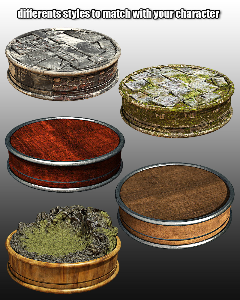 Exhibition Bases Collection by N/A