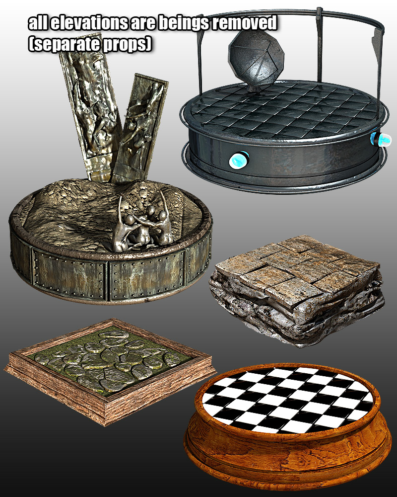 Exhibition Bases Collection by N/A