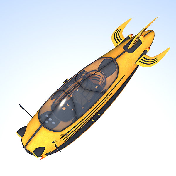 Retro Flying Fish by N/A
