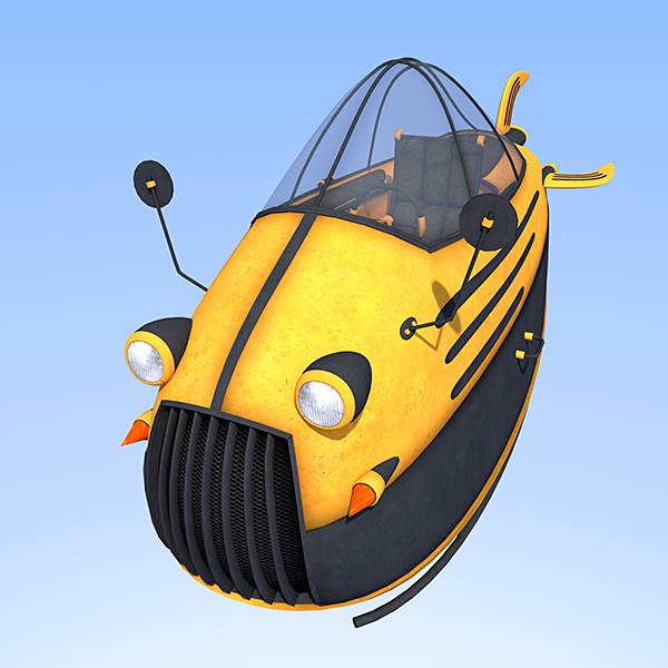 Retro Flying Fish by N/A
