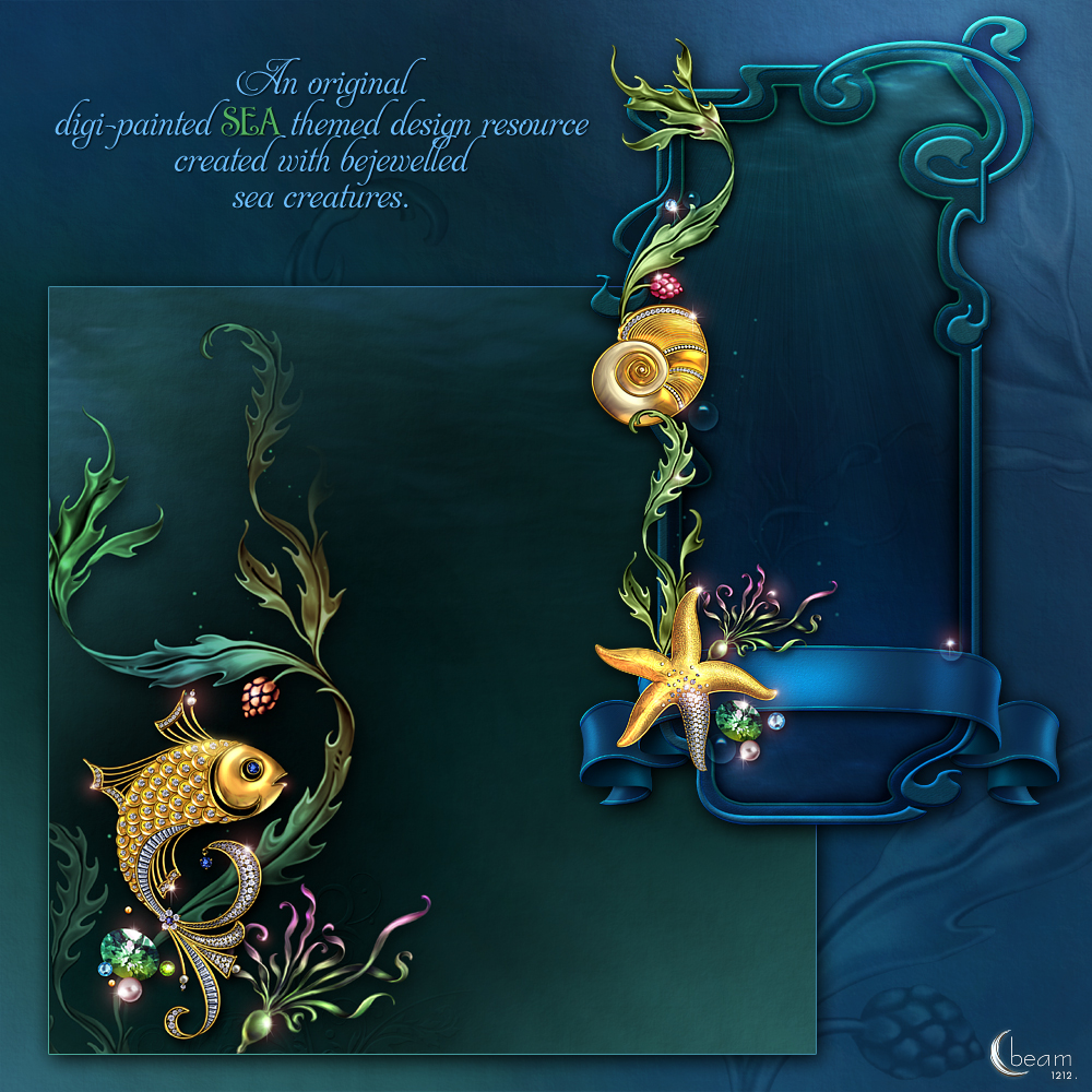 Moonbeam's Treasures of the Sea by N/A