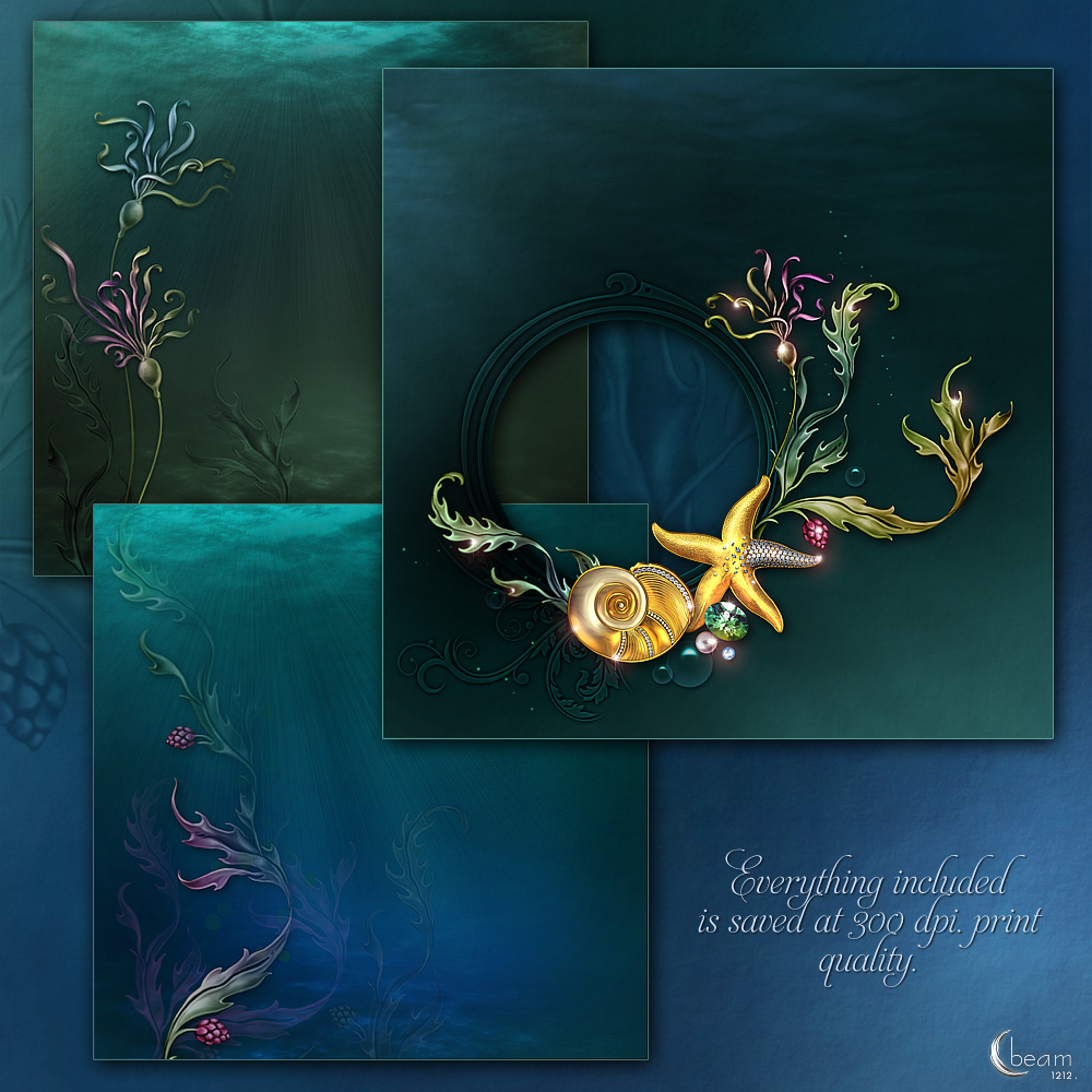 Moonbeam's Treasures of the Sea by N/A