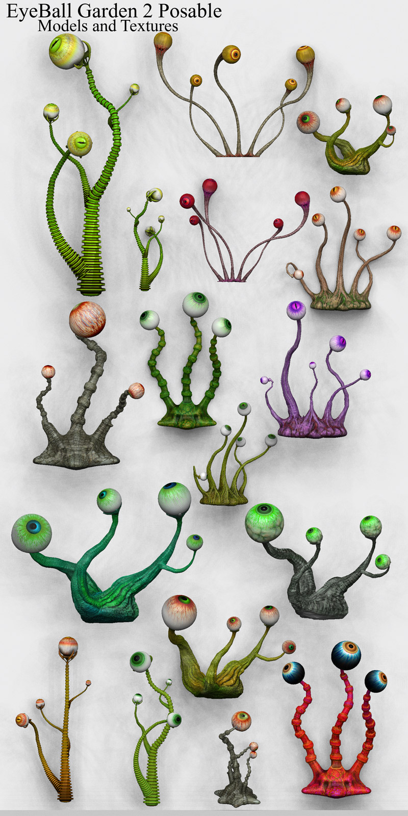 EyeBall Garden 2 Posable by N/A