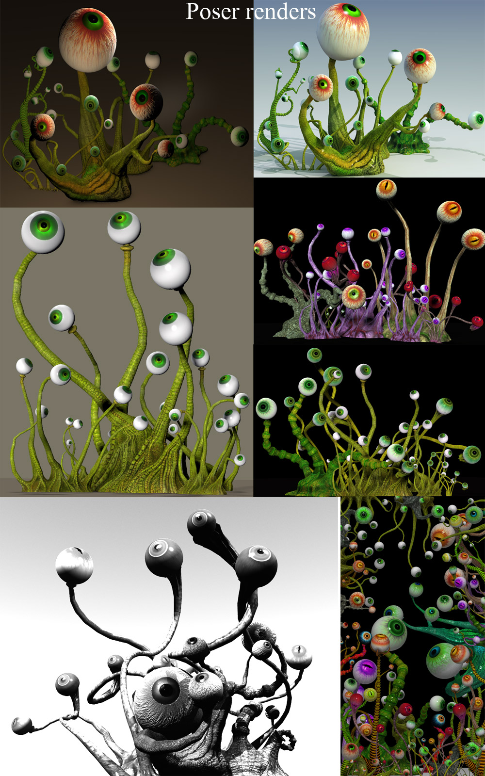 EyeBall Garden 2 Posable by N/A