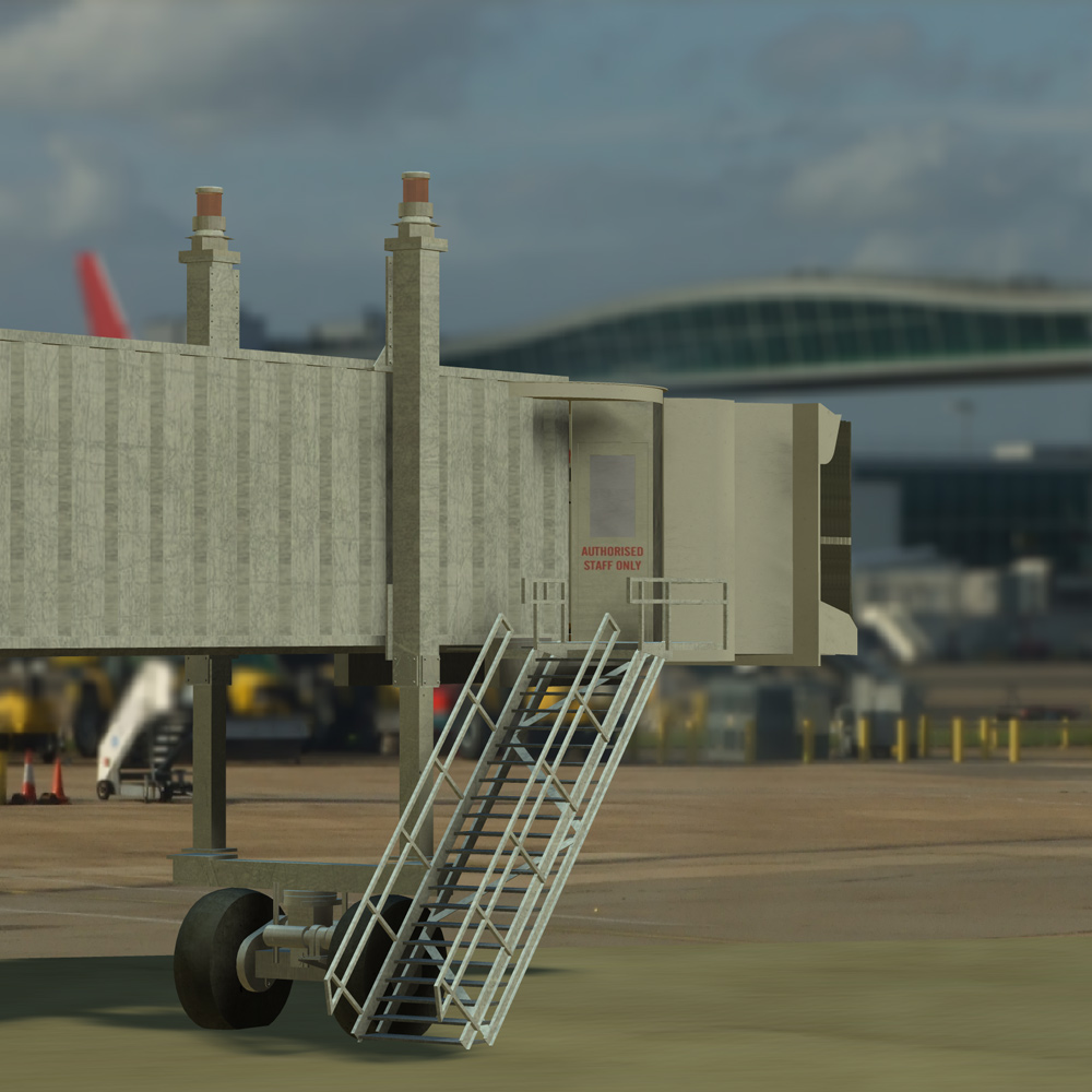 Air Bridge  for Poser and Vue by N/A